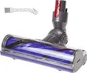 Upgrade Anti-Tangle Replacement Vacuum Head Compatible with Dyson V8 V10 V11 V15 Cordless Vacuum Cleaners, Direct Drive Cleaner Brush Head Suitable for Carpets, Rugs, Hardwood Floor