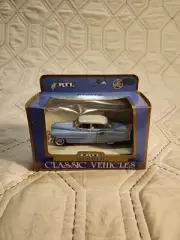 ERTL 1/43 Scale #2541 '52 Cadillac - Blue White Die Cast Metal Classic Car New