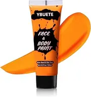 YBUETE Orange Face Body Paint Set, Professional Paint Set for Halloween Cosplay Costume Party, Full-coverage Multi-Color Cream Makeup Blendable Set for Adults Halloween Cosplay SFX Makeup Paint