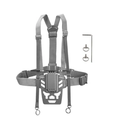 Ergonomic Chest Mount for PLUS Drones Remotes Control Stability and Comfort