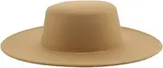 [FONSMAY] Hat Fedoras Big Wide Brim Cap Women Winter Men Caps Cowboy Felted Hats for Women Street Band Fedora