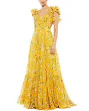 Mac Duggal Tiered Gown