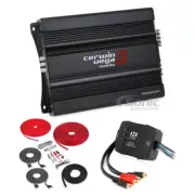 Cerwin Vega CVP1600.4D 4-Channel Amplifier with NVX LOC & 8 AWG Amp Kit | NVX