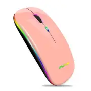 Wireless Bluetooth Mouse for Laptop, Rechargeable Mouse 2.4G USB Optical Wire...