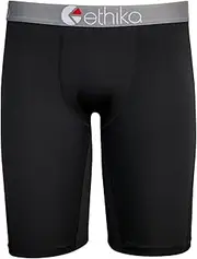 [Ethika] Boys MicroMesh Staple Boxer Brief | Black
