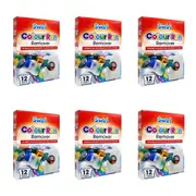 6x 12pc Swirl Colour Run Remover Dye Catcher Non-Woven Laundry Sheets 11x20cm