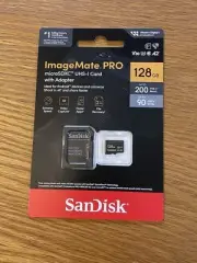 SanDisk 128GB Extreme Pro microSD UHS-I Memory Card - SDSQXCD-128G-GN6MA