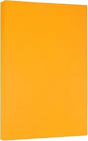 JAM Paper 8 1/2 x 14 Legal Size Paper - Prime Brite Hue - 100 Sheets per Pack Legal Size: Paper Ultra Orange