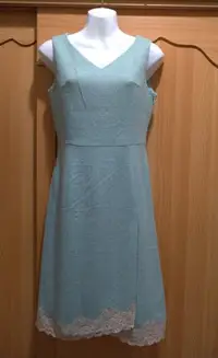 在飛比找Yahoo!奇摩拍賣優惠-≪冬之有味≫ef-de藍色洋裝