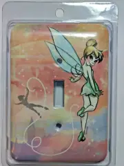 Disney Tinkerbell Peter Pan Neverland Light Switch Cover Plate by Open Road -NEW