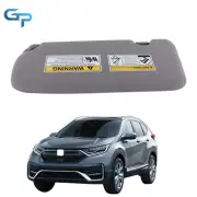 For 2017-22 Honda CR-V Passenger Right Sun Visor Sun Shades W/Mirror Light Gray