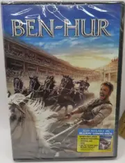 Ben-Hur (DVD 2016 NEW) Roman Epic Jack Huston Morgan Freeman Toby Kebbell Remake