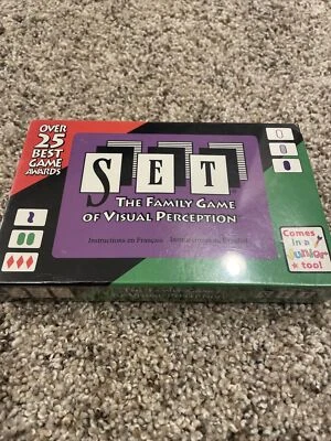 set the family game of visual perception new in sealed box