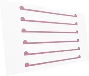 Beaupretty Silicone Lash Lift Pads Lash Lift Rods Eyelash Lifting Tools Lash Perm Rods Beauty Tools for Enhanced Curl