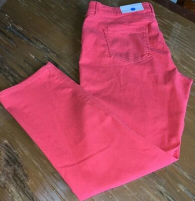 Liz Claiborne, Flexi Fit, Sara Slim Leg Pant, Women’s Size 18, NWT, Mid Rise