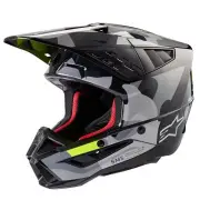 S-M5 Rover 2 Helmet Ece 22.06 Dark Gray Yellow Fluo Glossy