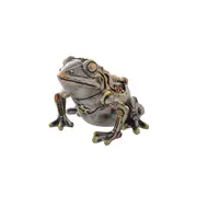 Gibson Gifts Steampunk Retro Frog Ornament Figurine Home Decorative Display