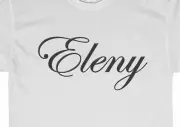 Custom Iron on Sticker Heat Transfer Decal Name Slogan DIY Shirt Wedding Favour
