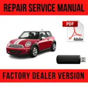Mini Cooper + Cooper S 2007-2011 Factory Repair Manual USB