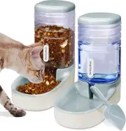 ✅AUS - Gravity Cat Feeder and Cat Water Dispenser Automatic Dog Food Dispenser