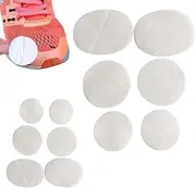 PLABBDPL Self-Adhesive Repair Patches, Pack of 12 Shoe Heel Repair, Shoe Glue for Trainers and Clothing - Round Patches for Shoe and Heel Repair, Protection Against Shoe Hole, B