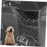3-Layer Car Mesh Organizer Storage Bag Between Front Seats Kid Dog Pet Net