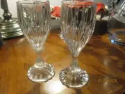 PAIR OF MIKASA CRYSTAL PARK LANE 5 1/8" CORDIAL GLASSES