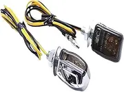 Motorcycle Brake Lights For CB650R CBR650R CB500X CB1000R CB125R For Hornet 600 CB600F CB599 CB600 CBF600 12V 6mm Motorcycle Turn Signal Light Indicators Lamp(2 Pcs-B)