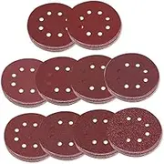 WHAMVOX 50pcs Hook and Sanding Discs Assorted Grits for Conditioning Cleaning and Finishing Applications