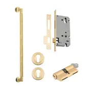 Iver Brunswick Door Pull Handle Entrance Kit Key/Key 450mm