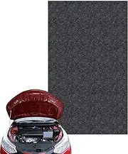 Oil Spill Mat for Garage - Waterproof Felt Garage Rug Oil Spill Floor Mat - Anti-Slip Flooring Carpet Washable Maintenance Pad for Repair Work