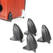 4pcs HIFI Audio Amp Stand Base Pads Plastic ABS Speaker Spike Isolation Feet