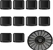 Air Fryer Rubber Bumpers | 10 Tabs Tips Rubber Feet Parts For Air Fryer Basket | Heat Resistant Anti-Scratch Reu-sable Silicone Rubber Feet Parts Air Fryer Replacement