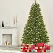 1.8m Christabelle Prelit Lumina Pine Christmas Tree