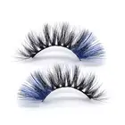 1 Pair Faux Eyelash Soft No Residue Thin Long Wispy Natural False Lashes Thick