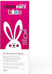 Clean Ears Kids Ear Wax Removal Spray, 30 milliliters