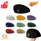 Kangol 504 Ventair Beret Hat 2024Summer Breathable Flat Cap Woven Casual Newsboy