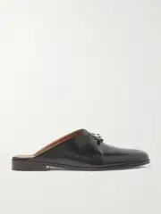 [MCQUEEN] MCQUEEN - T-bar Leather Mules - Black - EU 36 EU 36 Black