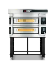 Moretti Forni serieS Double Deck Bakery Oven on Stand - 2 x 60x40cm Tray - COMP S50E/2A/S-EQ