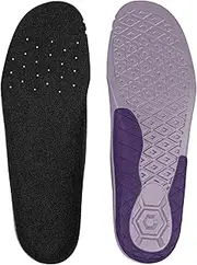 Endoto Replacement Insoles for Vans Skate Shoes, Footwear Inserts for Men & Women Shock Absorption & Foot Pain Relief(Size: US Men10.5 / Women12-EU 44)