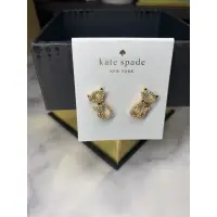 在飛比找蝦皮購物優惠-Kate spade ♠️ cat earrings