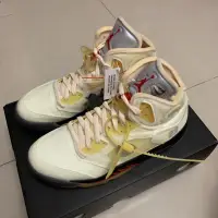 在飛比找蝦皮購物優惠-aj5 air jordan5 x off-white US