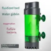 Fish Tank Fluidized Bed Filter Aquarium Filter With Suction Cup Filter Accessory