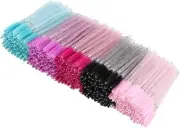 Tbestmax 500 Disposable Mascara Wands Eyelash Brush Spoolies for Eyebrow Lashes