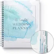 Your Perfect Day Wedding Planner for Bride - Wedding Planning Book and Organizer, Bridal Wedding Planner Book & Binder with Wedding Countdown Calendar (WATERCOLOR)