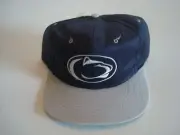 PENN STATE UNIVERSAL SCRIPT BIG LOGO snapback DEADSTOCK HAT CAP VINTAGE P5