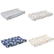 Baby Changing Pad Cover Floral Print Fitted Crib Sheet Infant or Toddler Bed