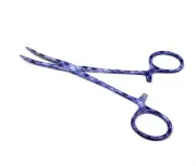 Veterinary Dog Ear Hair Puller Pet Grooming Hemostat Locking Forceps Curved