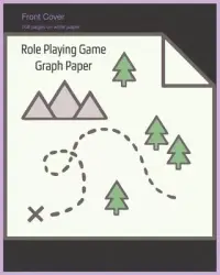 在飛比找博客來優惠-Role Playing Game Graph Paper: