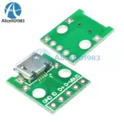 10pcs Female MICRO USB to DIP 5-Pin Pinboard 2.54mm micro USB type